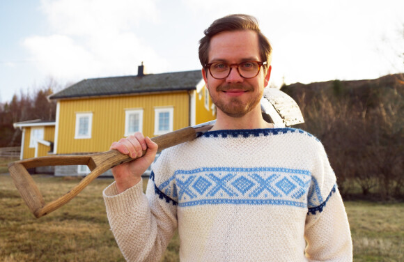 VEGANER: Eivind er programmets første veganer, og håper å finne en likesinnet. Foto: Espen Glomsvoll / TV 2 VEGANER: Eivind er programmets første veganer, og håper å finne en likesinnet. Foto: Espen Glomsvoll / TV 2